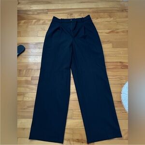 Uniqlo Women's Wide Leg navy Pants